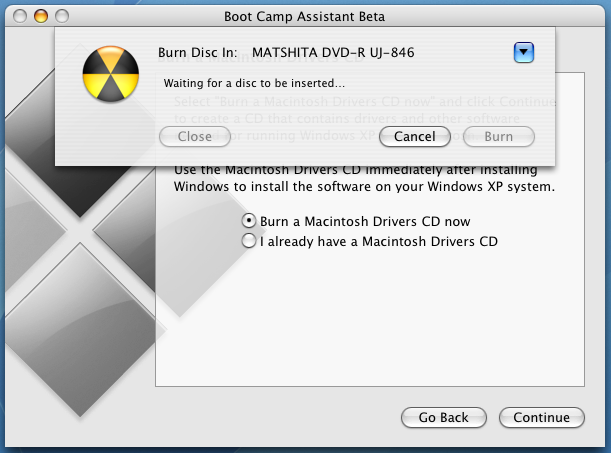 bootcamp assistant on mac